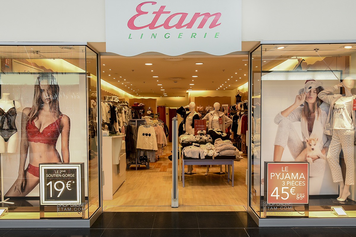 Pyjama etam lingerie 2025